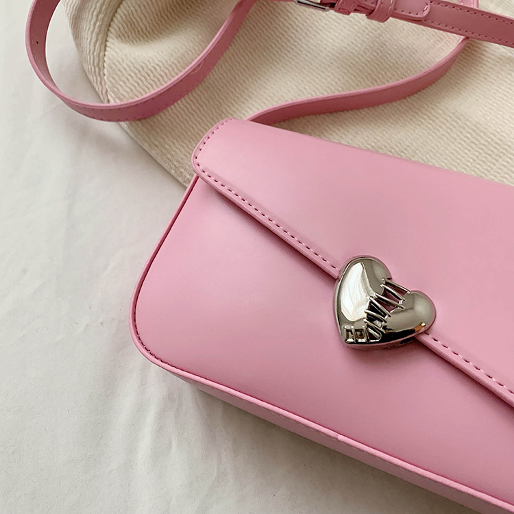 Nische Design Silber Kleine Tasche Frauen 2023 Neue Mode Schulter Kleine Quadratische tasche sommer ins textur Messenger tasche_voghion.com