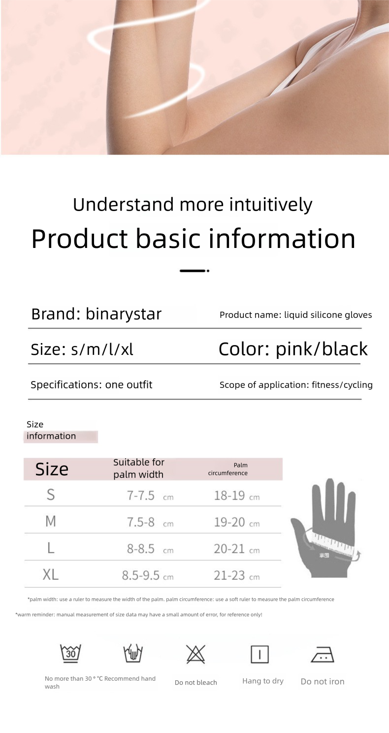 Modische Fitnesshandschuhe mit halbfingeriger, flüssigkeitssilikonbeschichteter Handflächenpolsterung für Springseil und Yoga. Atmungsaktiv und verdickt._voghion.com