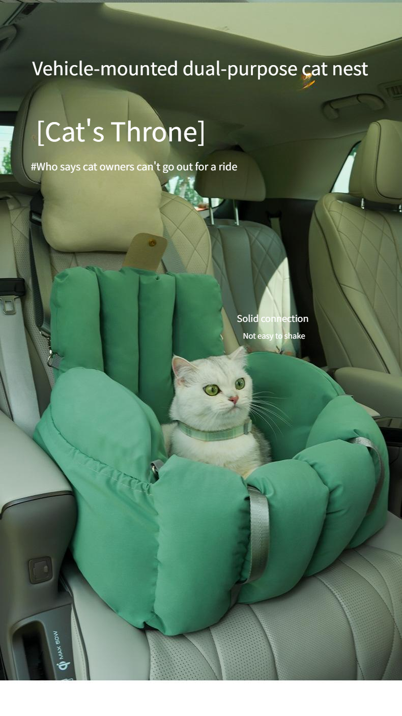 Lettiera per gatti portatile da viaggio, universale, per tutte le stagioni, antivento e calda, integrata, per auto e uscite._voghion.com