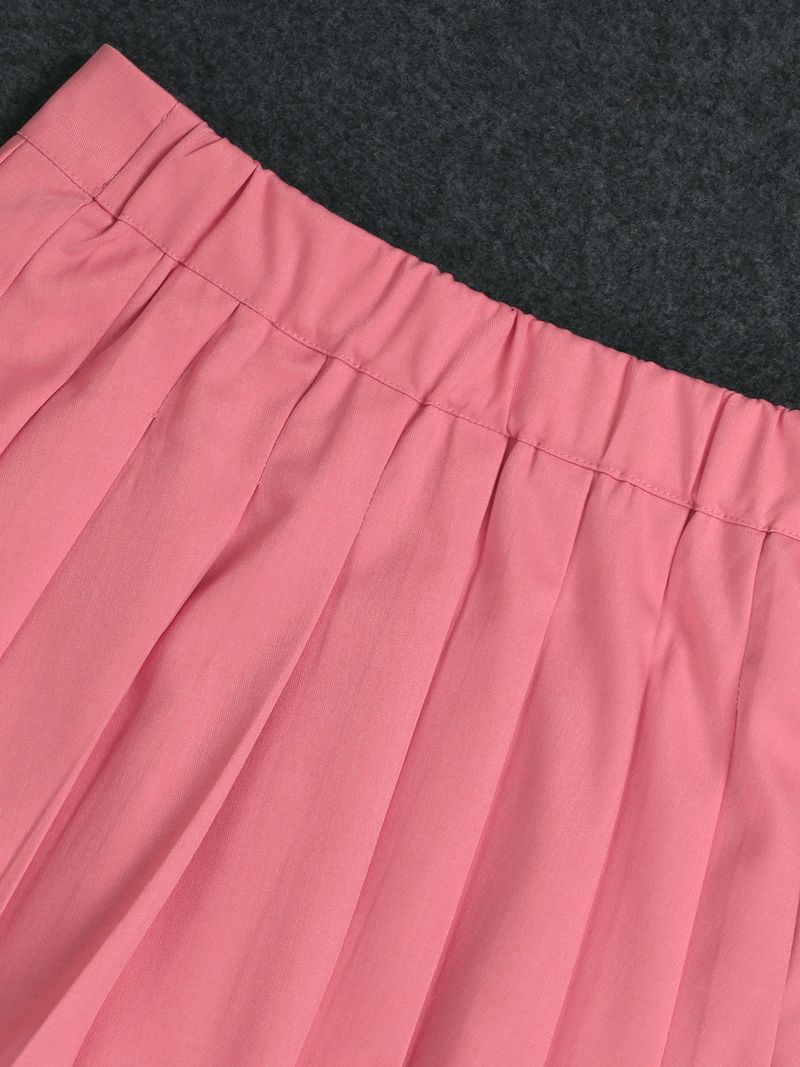 K Women's Suit Short Skirt Two-piece Set With Pleated Skirt Jacket_voghion.com