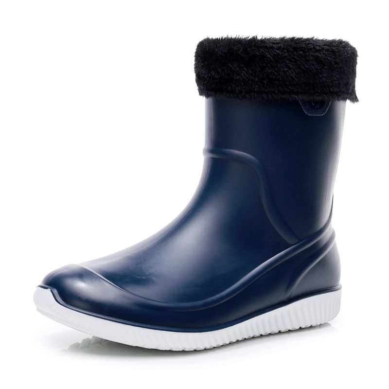 Herren Gummistiefel Wasserdicht Regenstiefel Angeln Galoschs Mann Küchenschuhe Ölbeständige rutschfeste Arbeitsstiefel Schuhe_voghion.com