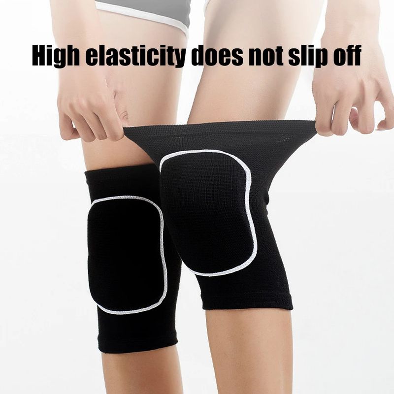 1 paio di ginocchiere sportive per uomo e donna, tutore per ginocchio a compressione per danza, yoga, pallavolo, calcio, corsa, ciclismo, tennis_voghion.com