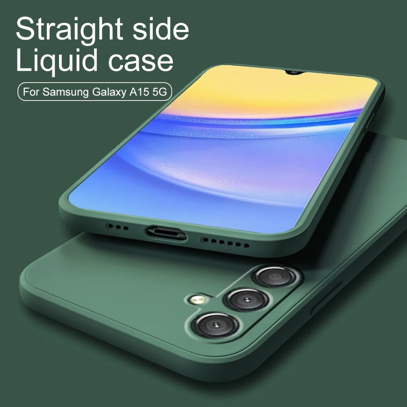 For Samsung Galaxy A15 Case Silicone Soft Phone Cover Samung Samsang A05s A05 4G A25 A35 A55 5G Camera Shockproof Bumper_voghion.com