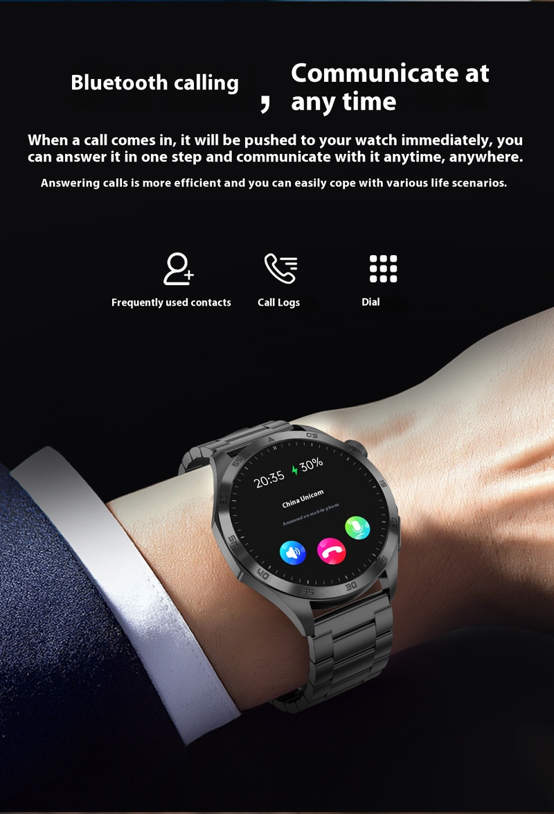 Smart Health Monitoring Watch - ECG ECG, Blood Sugar, Blood Oxygen, Sleep And Other Multi-functional Guardians_voghion.com