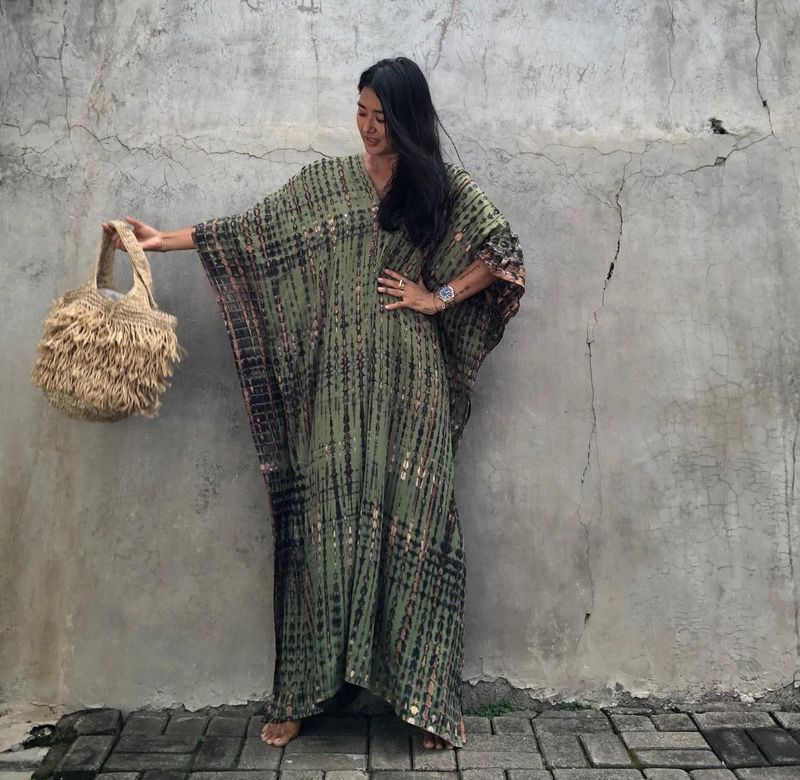 Robe de plage en rayonne pour femmes, tenue de vacances à fleurs teintes _voghion.com