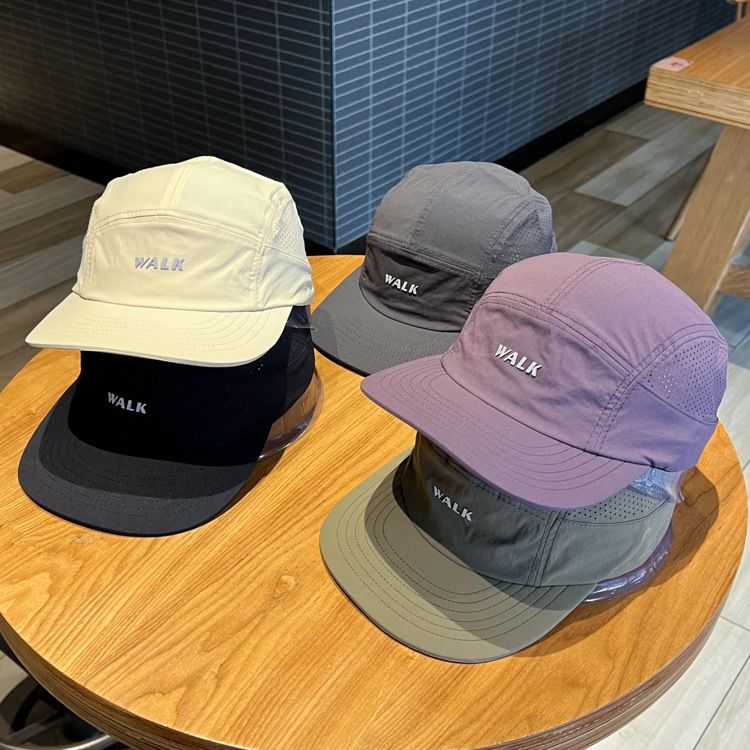 Cappello da baseball in rete a sei pezzi, a tesa corta, con coulisse, stile campeggio, stile Blogger, a rapida asciugatura, bordo piatto, per esterni_voghion.com