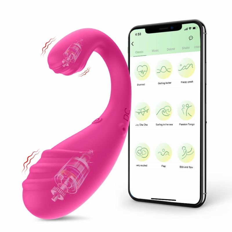 APP Vibrátor G-Spot Anální vibrační vajíčko masážní pomůcka Sexuální hračky_voghion.com