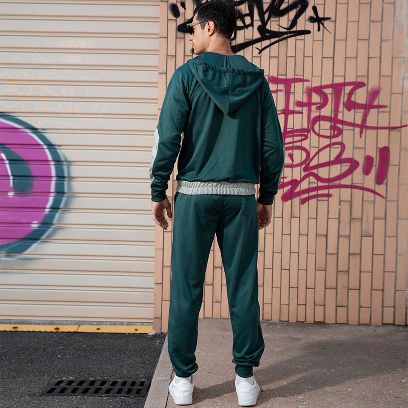 Men's Clothing Autumn And Winter Casual Versatile New Men's Sports Sweater Suit Large Size Loose Fashion Sportswear Two Piece Suit Wholesale_voghion.com