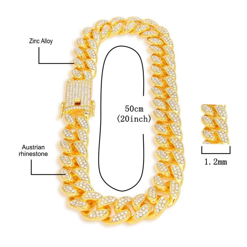 Individualized design women's hip-hop style steel band with rhinestone full diamond quartz watch set_voghion.com