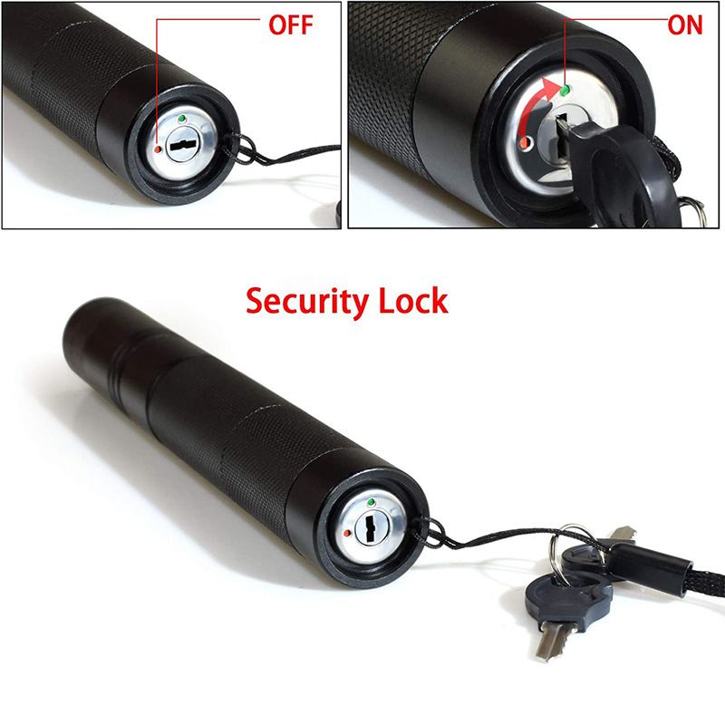 303 High-Power Green Laser Flashlight – USB Rechargeable, 500m+ Range, Adjustable Focus, Starry Sky Effect For Teaching, Outdoor & Astronomy_voghion.com