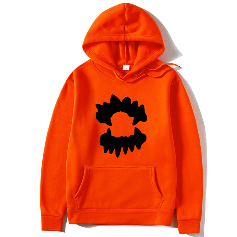 2023 Autumn New Fashion Print Casual Loose Hooded Long Sleeve Sweater for Women_voghion.com