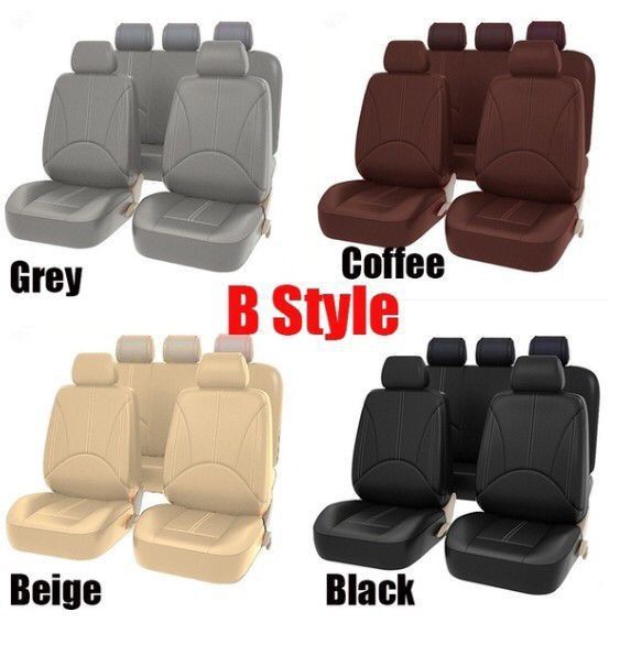 Universal Full Set Car Seat Cover For VW Golf 4 5 6 7 8 Passat B5 B6 B7 B8 Auto Accsesories Fit Most Sedans SUVs Trucks_voghion.com