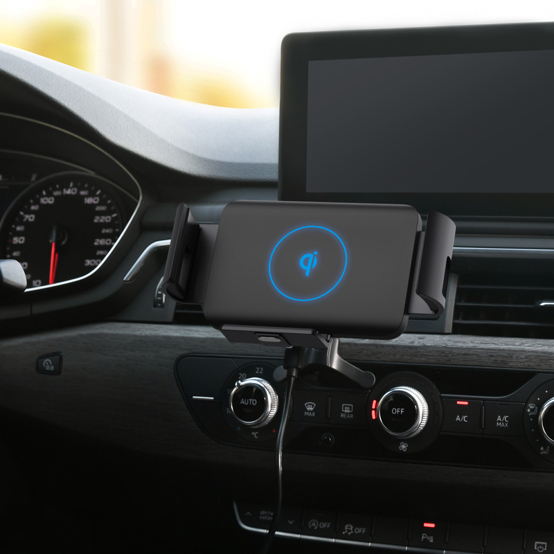 Support de chargeur sans fil pour téléphone portable et voiture, certifié KC, Samsung ZFold5, pour téléphone portable, adapté à Xiaomi_voghion.com