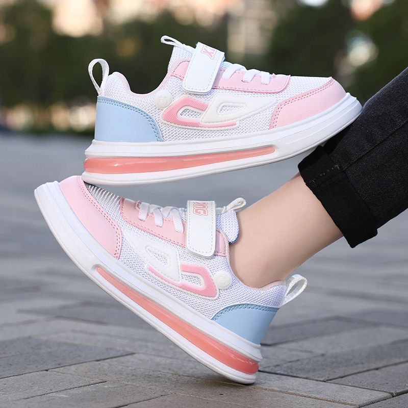 Baskets à la mode pour enfants, chaussures de printemps en maille respirante pour garçons et filles, décontractées pour l'extérieur avec Tennis_voghion.com