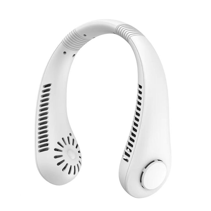 New Bladeless Neck Fan - USB Portable, Silent For Outdoor & Office Use_voghion.com