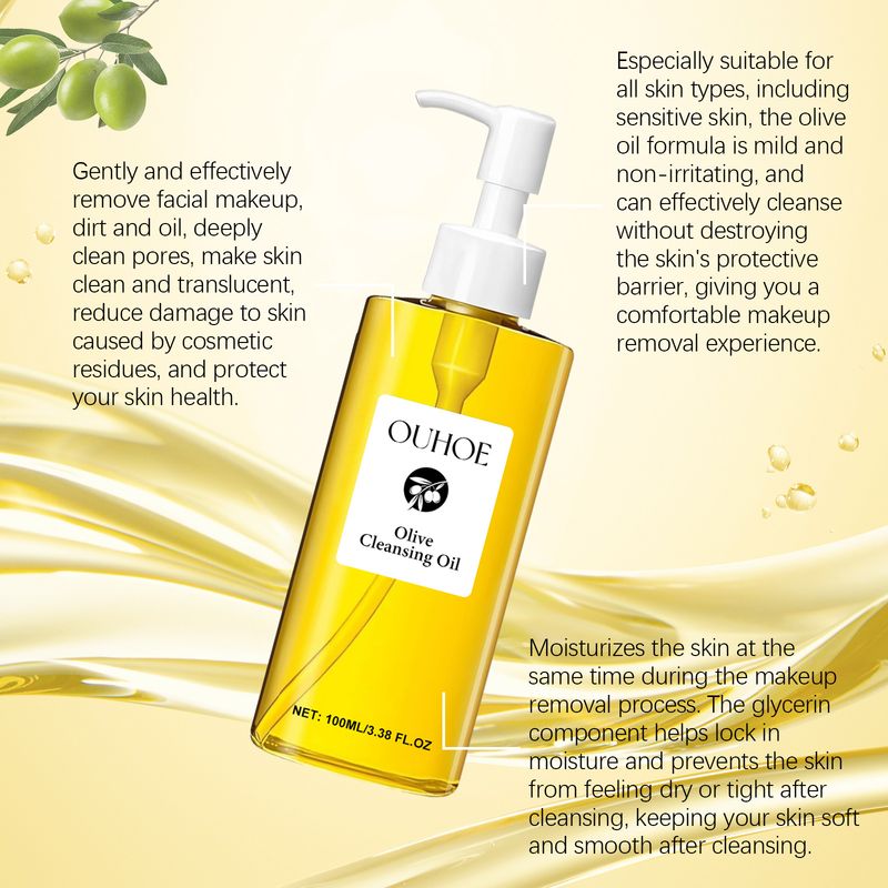 Cleansing Dissoing Makeups Removing Dirt Purifying Pore Nourishing Moisturizing Radiant Lightweight Makeup Remover Oil_voghion.com