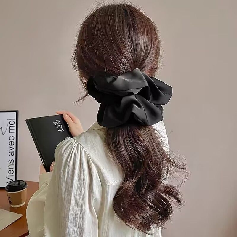 Cerchietto per capelli galleggiante con fiocco, stile semplice per ragazze 2025, nuovo, di alta qualità, con codino._voghion.com