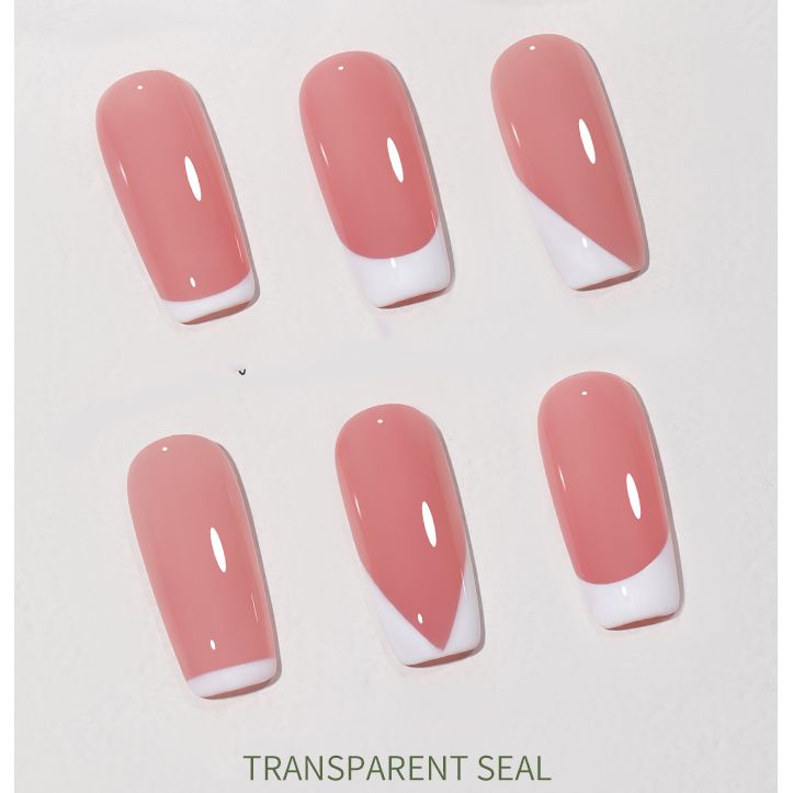 Tampon à ongles en Silicone, impression de vernis à ongles, pointe française, modèle de tampon avec grattoir, outils de pochoir de manucure_voghion.com