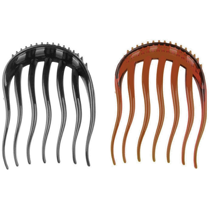 XinWq Fashion Femei Volum Inserții Agrafă Păr Bumpits Coadă de cal Bouffant Pieptene_voghion.com