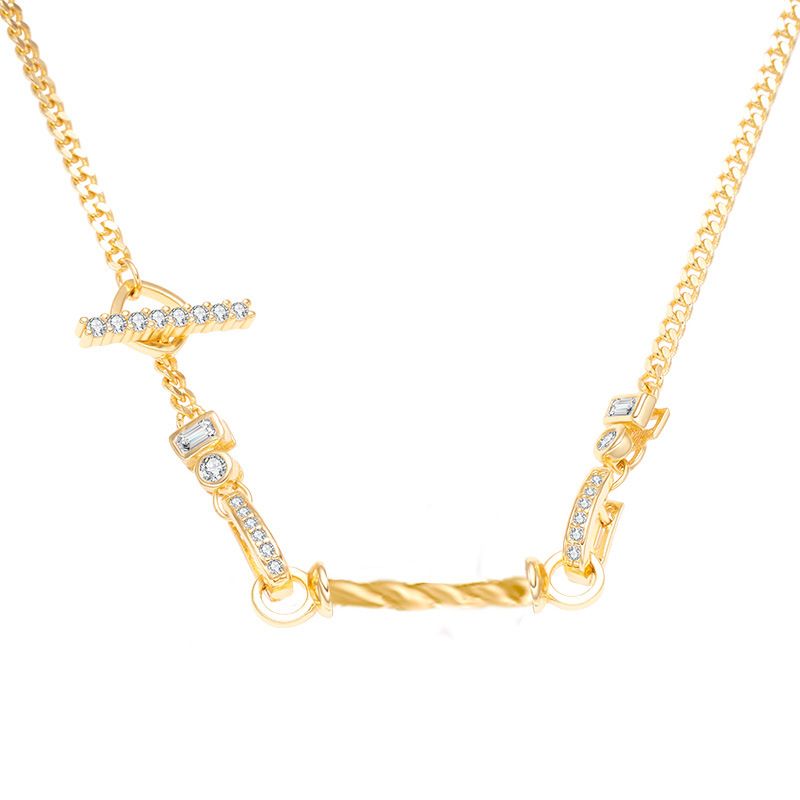 Pearl Accessories S Pure Baroque Irregular Necklace For Women Detachable Multi-Wa Cuban Chain Empt Mount Silver_voghion.com