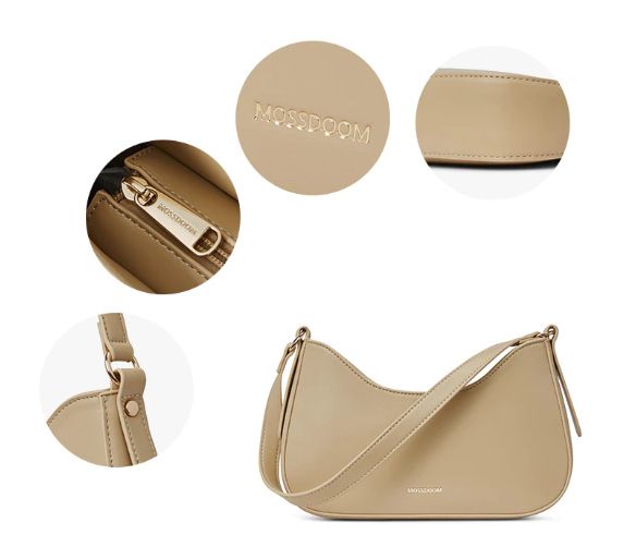 Borsa a tracolla da donna Borsa a mezzaluna da donna Borsa a mano Borsa a mezzaluna Borsa a tracolla alla moda Senior Sense Borsa portatile da ascella_voghion.com