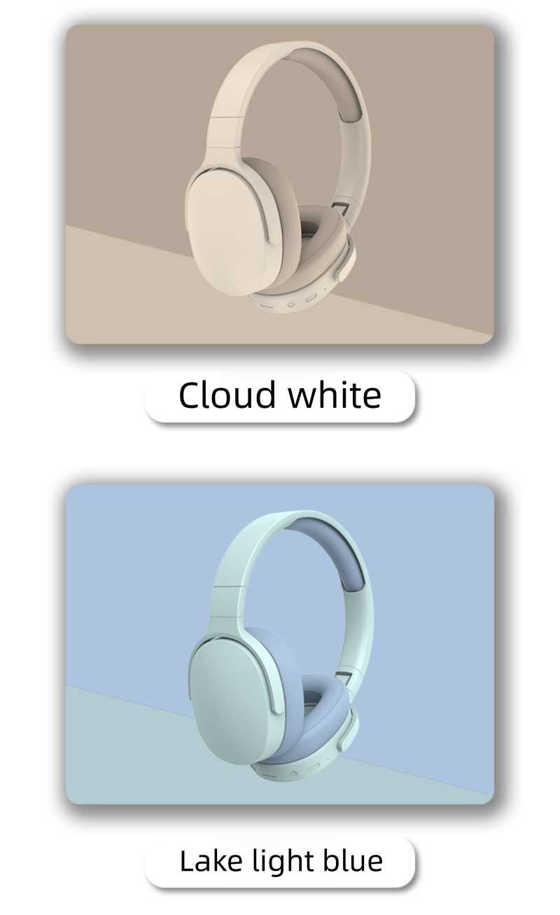 P2961 Cuffie da gioco e-sport Bluetooth wireless over-ear compatibili con Huawei Android._voghion.com