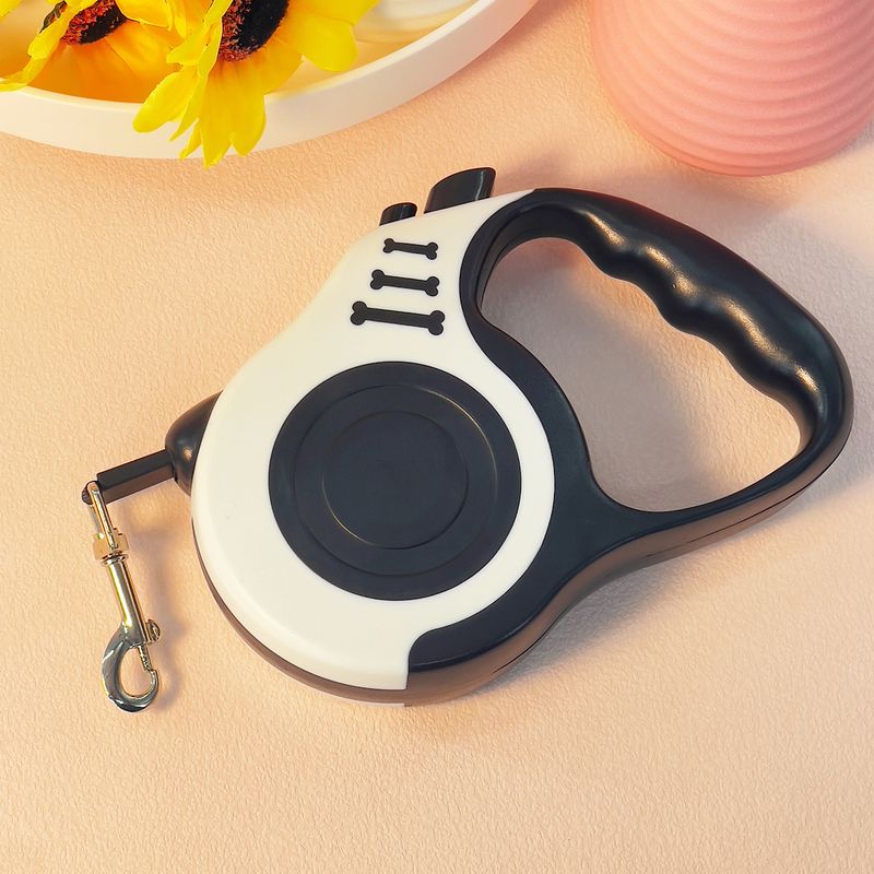 Small And Medium-sized Chain Walking Automatic Retractable Leash Pet Dog Supplies_voghion.com