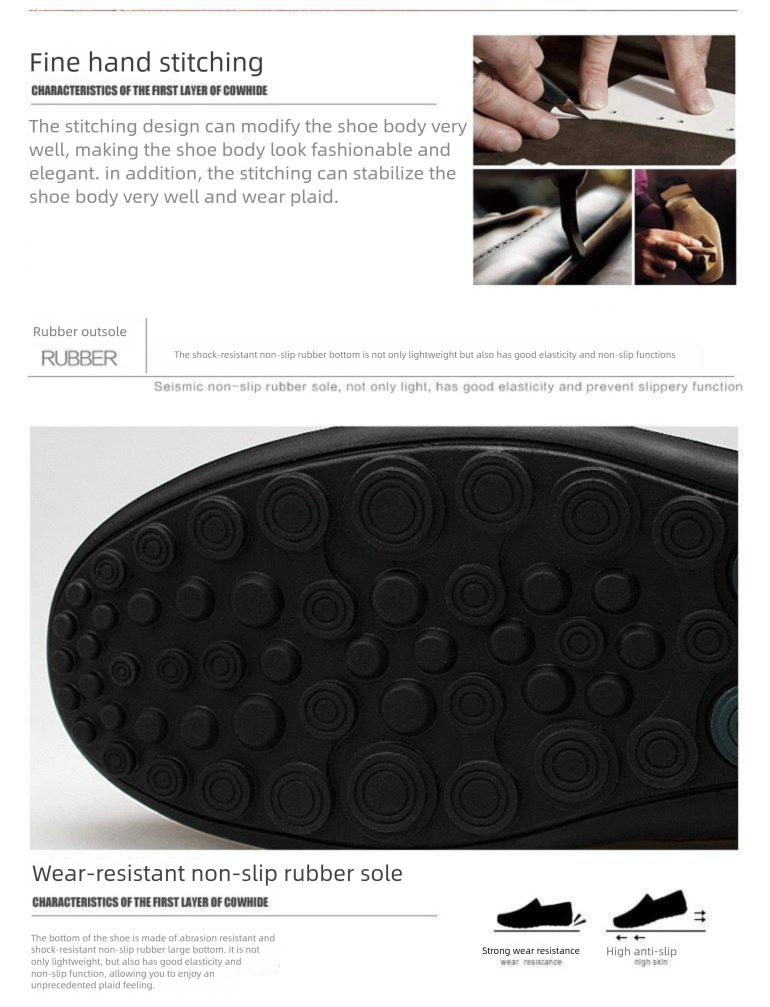 Herren Echtes Sommer Atmungsaktiv Weiches Leder Slip-On Business Casual Lazy Schuhe Loafers Männer_voghion.com