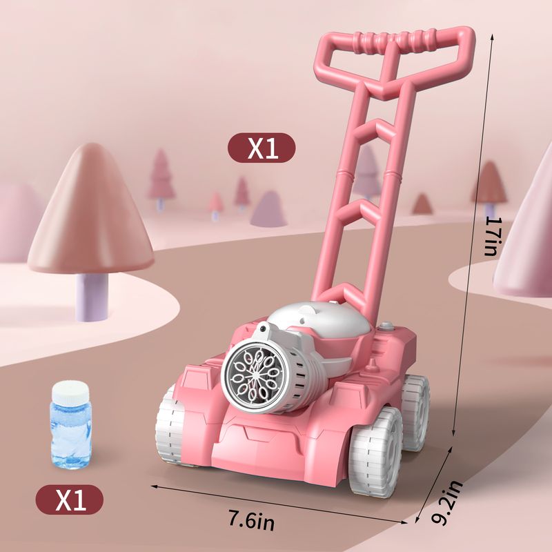 Machine à bulles automatique pour enfants, style chariot, pour jeux en plein air et mariages, 800 bpm et plus, avec lumières LED._voghion.com