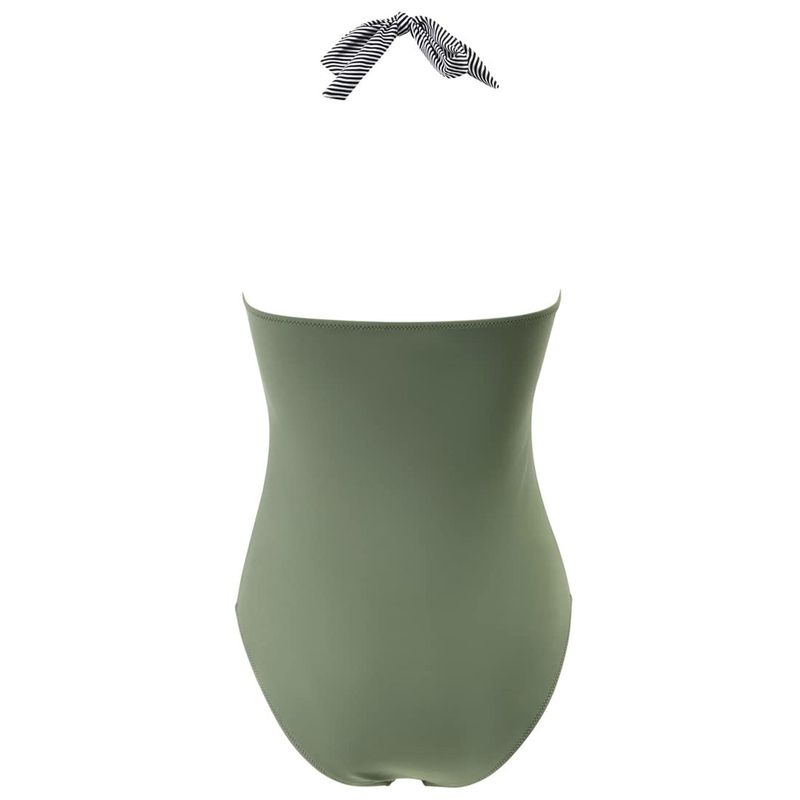 Maillot de bain sexy à lacets et dos nu multicolore, nouvelle collection 2024_voghion.com