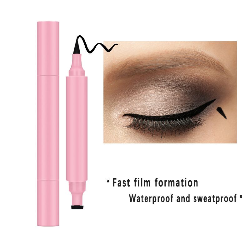 Powder-Free Rod Stamp Double-Ended 2-in-1 Fluorescent Color Non-Smudge Eyeliner_voghion.com