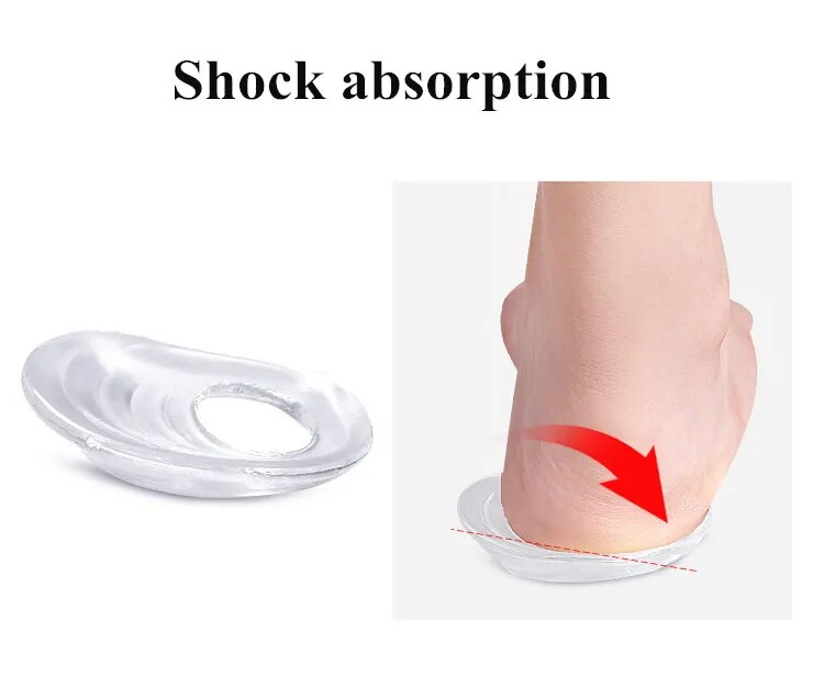Jaunas Papēžu zolītes Vīriešu Sieviešu Apavu Ieliktņi Spilvens X-Type O-Type Kāja Ortopēdiskais Pad Pēda Varus Valgus Korektors_voghion.com