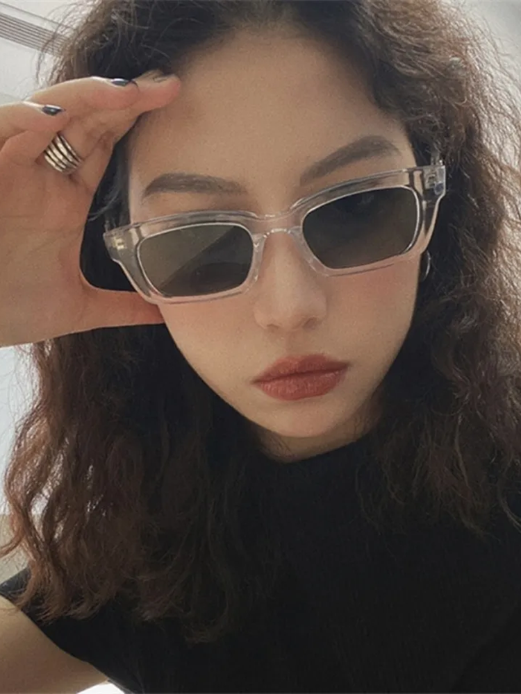 Retro-Sonnenbrille im Bandy-Stil für Damen und Herren, modisch im europäischen und amerikanischen Stil, Netzrot, UV-Schutz_voghion.com