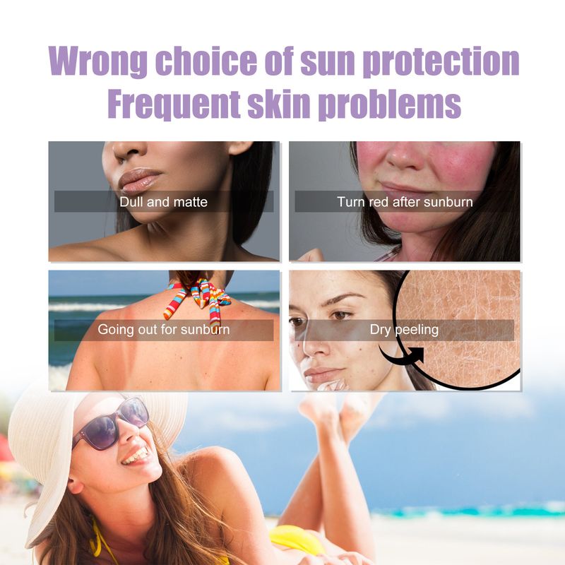 EELHOE Lavender UV Outdoor Brightening Skin Tone Moisturizing Non Greasy Protection Cream_voghion.com