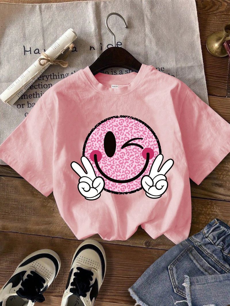 Dječja odjeća Dječja odjeća Majice kratkih rukava za srednje i velike dječake i djevojčice Majice_voghion.com