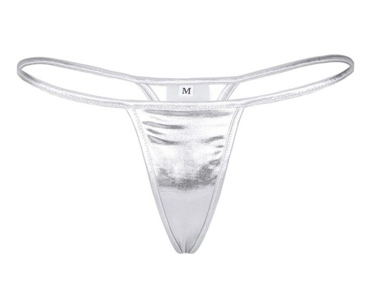 Intimo intimo sexy Pamas in pelle verniciata trasparente a forma di T, mini costume da bagno da donna con schiena a T_voghion.com