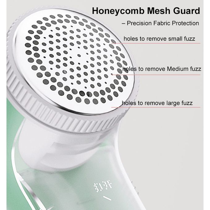 Fabric Renew USB Shaver - Replaceable Blade Lint Remover For Sweaters & Clothes Care
_voghion.com