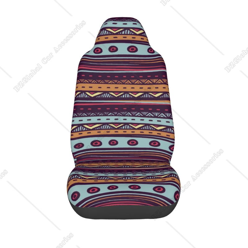 Bunte Streifen Ba Satteldecke Weben Universal Eimer Sets von 2 Azteken Muster Auto Sitzbezug Dekor_voghion.com