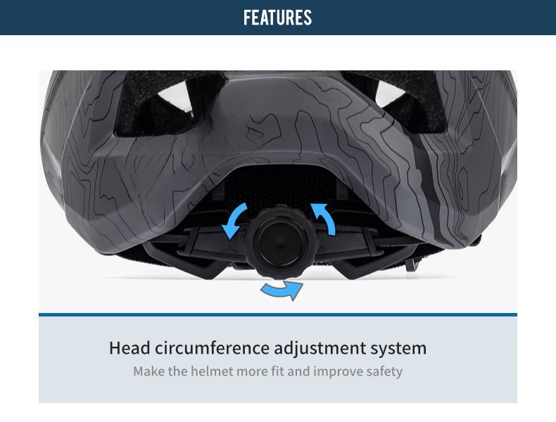 BATFOX cross-border cycling helmet mountain bike road skateboard helmet MTB men and women off-road helmet_voghion.com