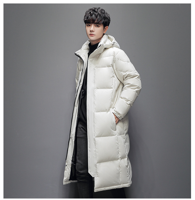 Unisex Thickened Jacket Winter Warm Knee High Warm Jacket Coat Jacket_voghion.com