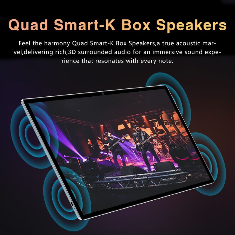 S50 10,1-Zoll-Android-Tablet mit 4G-Telefonie, Dual-SIM, 32 GB Speicher, Bluetooth, GPS und Retina-Display – Grau/Blau_voghion.com