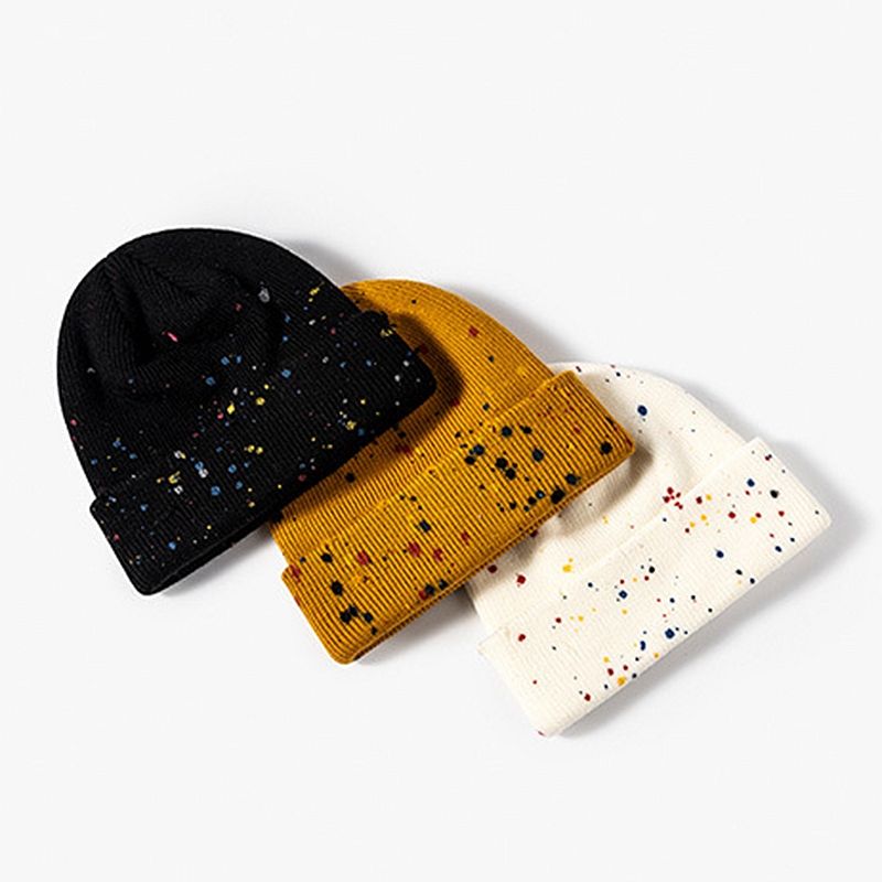 VOOTHOST Unisex Beanie-Mütze, lässige Beanie für Männer und Frauen, warme, weiche Strickmütze, stilvolle, schlichte Skullies-Mütze für den täglichen Winter, VB155_voghion.com