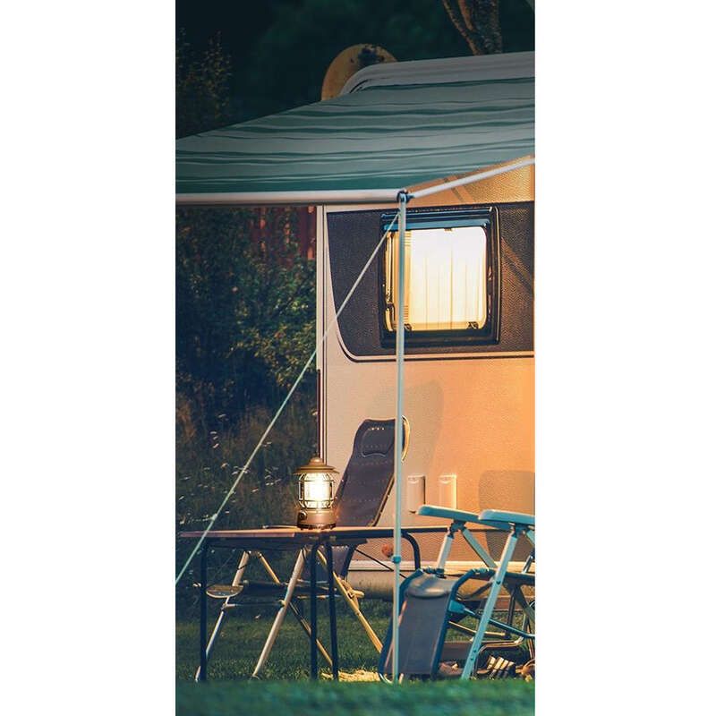 Solar Outdoor LED Notfall Tragbare Camping Zelt Lichter, Multifunktionale Wiederaufladbare_voghion.com