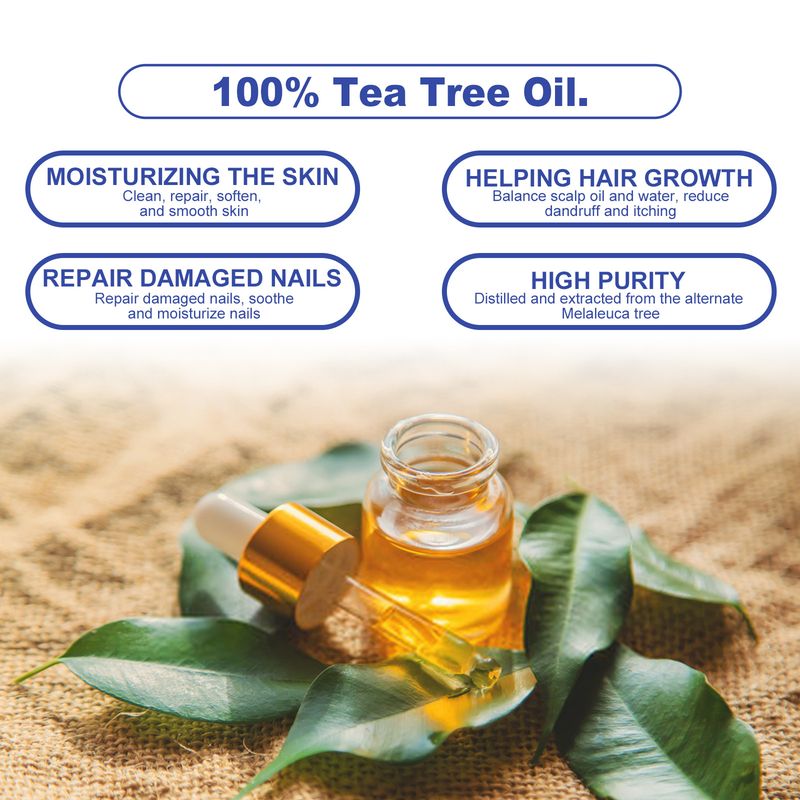West&month Tea Tree Essence Nail Care Multi Effect eteerinen öljy kosteuttavaan kasvojen ihoon_voghion.com