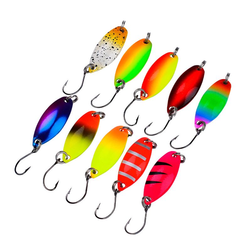 Long Shore Casting Jig Lure Leech Dragon Scale Melon Seed Sequin Spoon-Shaped Metal Fishing Freshwater Bait_voghion.com