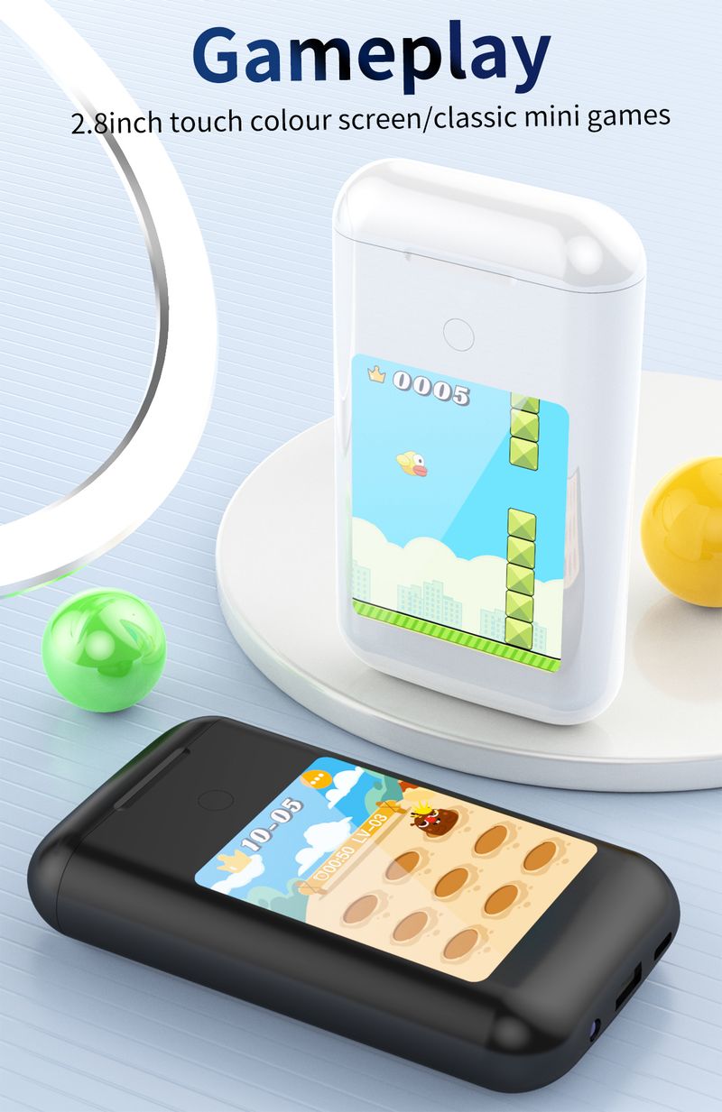 Bluetooth Headphones Music Game Power Bank TWS Earbuds_voghion.com