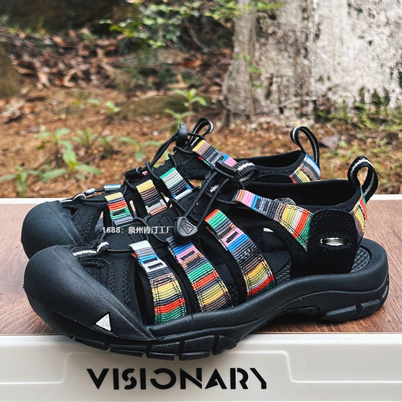 2025 Hochwertige Paar Outdoor Baotou Sommer Bergsteigen und Wandern Sandalen Beach Stream Tracing Schuhe_voghion.com
