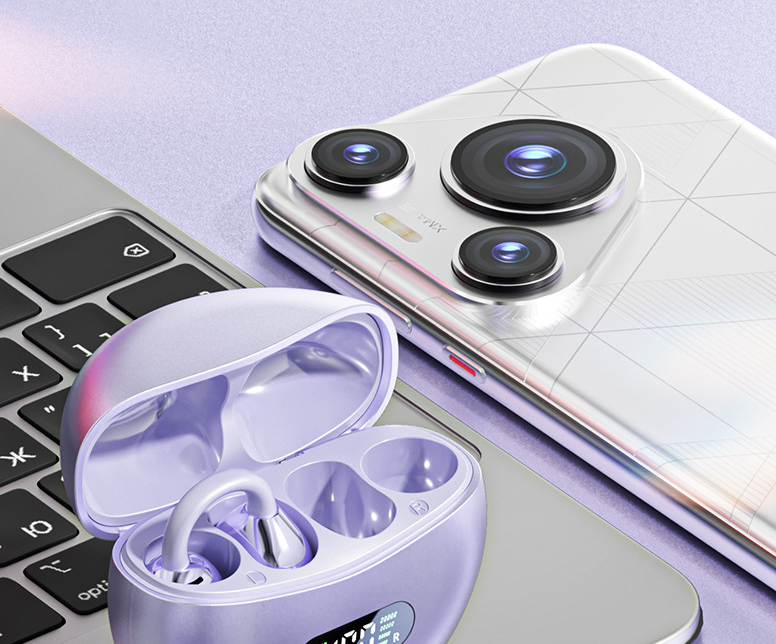 M79 Bluetooth-Kopfhörer 2024 – Neue kabellose Clip-On-Kopfhörer, nicht im Ohr, hochwertige Knochenleitung, ideal zum Laufen und für andere Sportarten_voghion.com