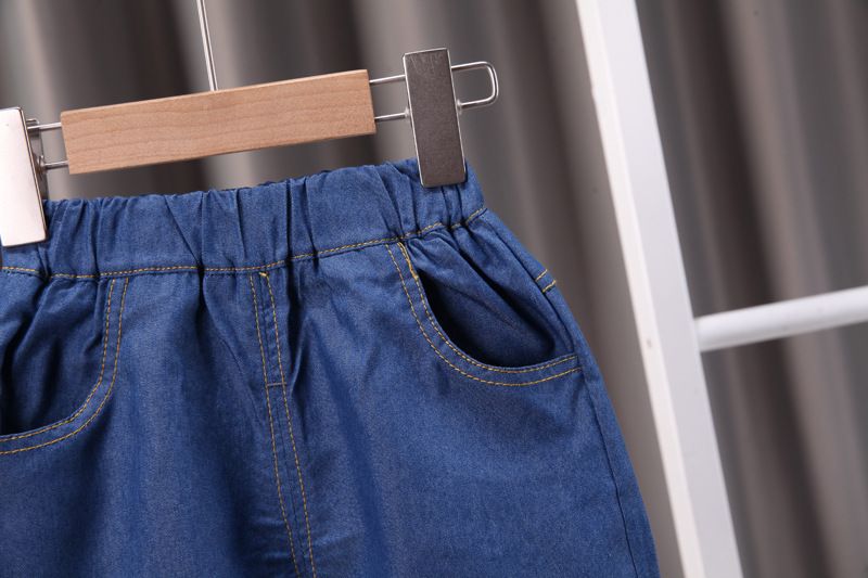 Ropa infantil popular, traje de manga corta de color liso para niños, ropa de trabajo para niños, pantalones casuales, camisa, traje de dos piezas_voghion.com