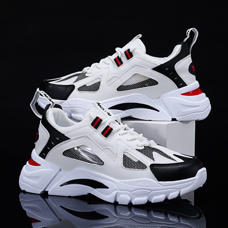 Herenschoenen Sportschoenen Basketbalschoenen Sneakers Canvas Synthetisch Duurzaam Ademend Steunzoolschoeisel_voghion.com